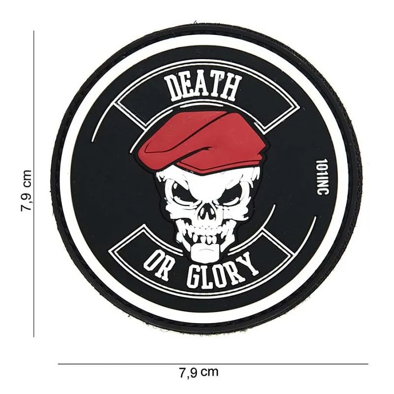 101 Inc Patch 3D PVC Morte o Gloria
