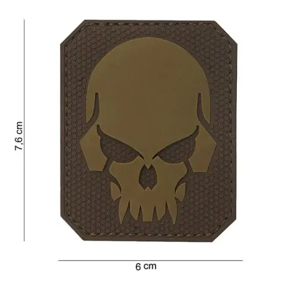 Patch 3D PVC Pirate Teschio - Emerson