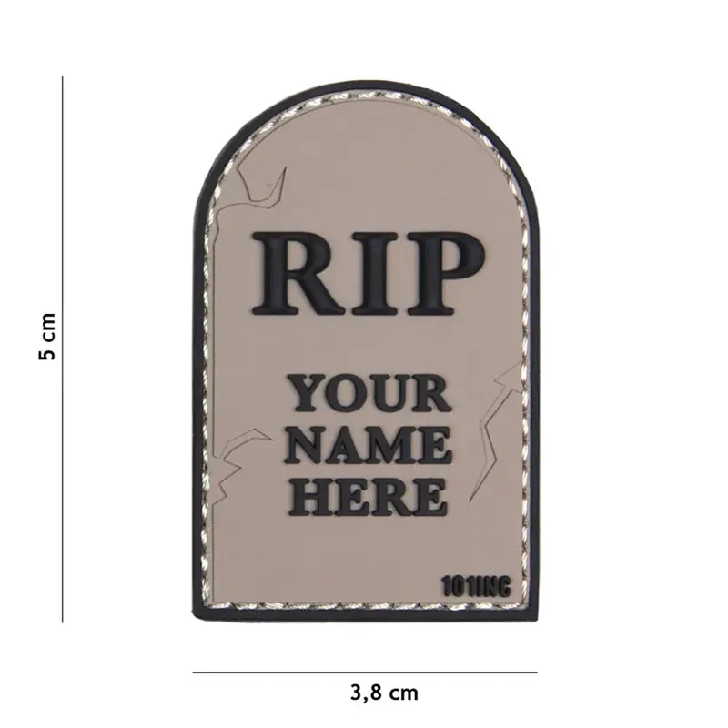 101 Inc Patch 3D PVC R.i.p
