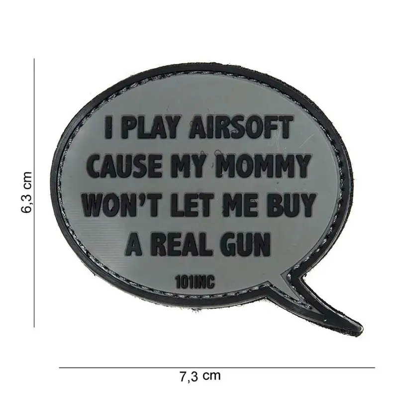 101 Inc Patch 3D PVC Vignetta I Play