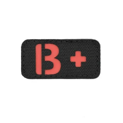 Patch Gruppo Sanguigno B+ - Laser Cut - 8Fields