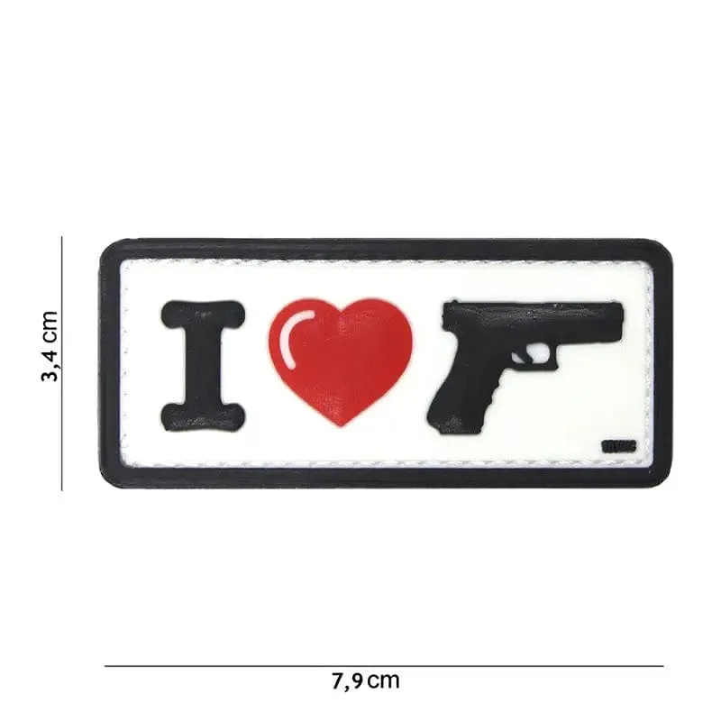 101 Inc Patch I Love Glock