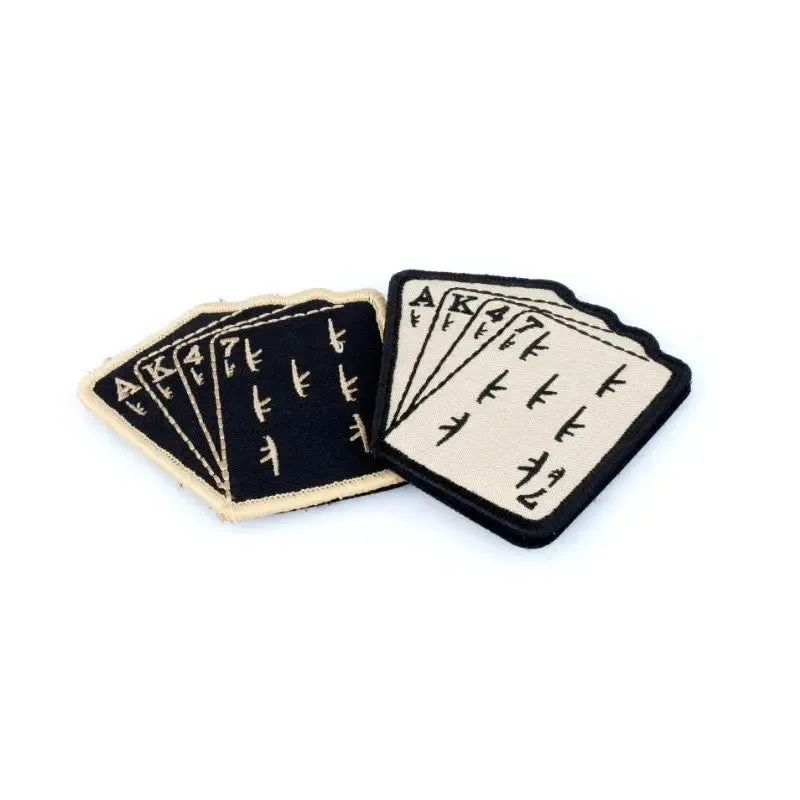 TMC Tactical Gear Patch Poker AK47 · Negro