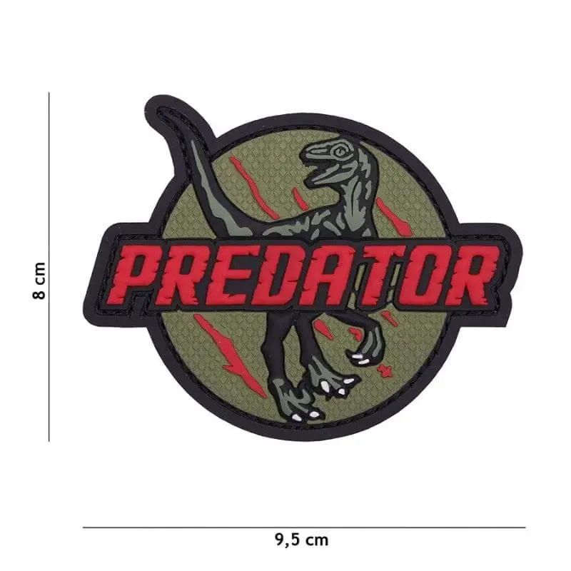 101 Inc Patch PVC Predator Velociraptor