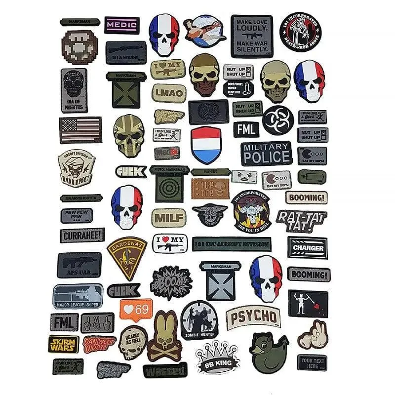 101 Inc PVC in AssortPatch Imento Pack 5 Pezzi