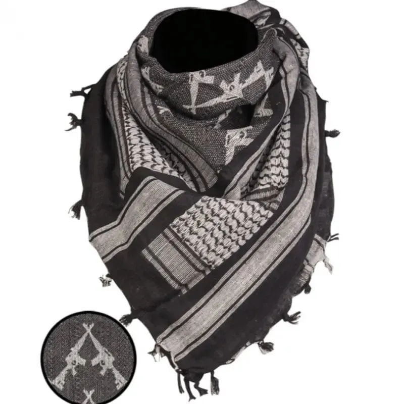 Mil-Tec Sciarpa Shemagh / Rifle · Black white