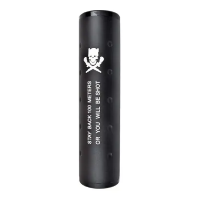 Silenziatore 130x30mm Logo Pirates - Cyma