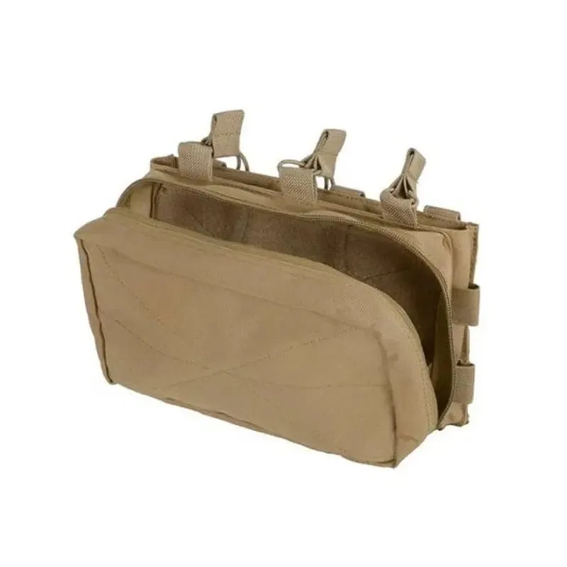 8Fields Tasca Porta Caricatori Tripla con Utility Large · Tan / FDE