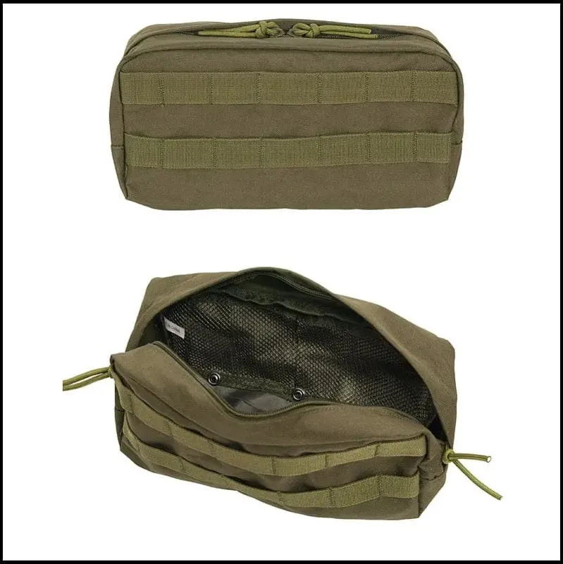 8Fields Tasca Utility Orizzontale MOLLE · Verde / OD