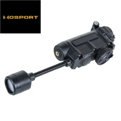 Torcia Da Elmetto LT-11 Modulo con Set Di Fissaggio Universale - Wosport