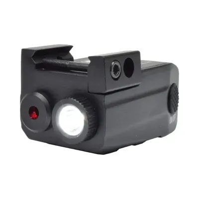 Torcia Laser con Attacco Piccadinny/Weaver in Metallo - JS Tactical