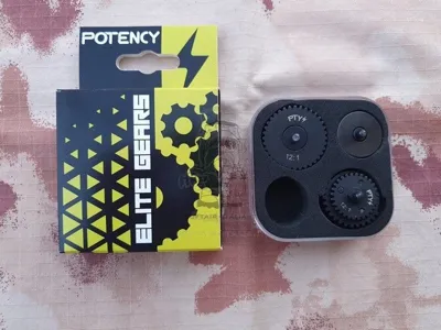 12:1 Steel Gear Set Kit Ingranaggi in Acciaio Elite Gear ® - Potency