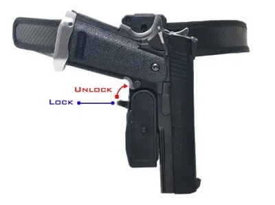 1911 - G17-18-ETC. - Hi-Capa Multi Angle Speed Holster By - AIP Army International Product