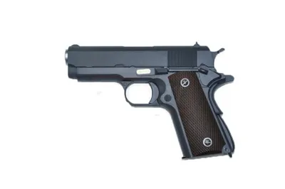 1911A1 Mini Pistol 3.8 Full Metal Scarrellante a Gas - We