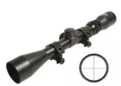 3-9x40 Scope Ottica con Anelli Weaver - Swiss Arms