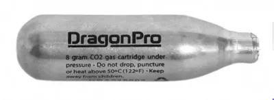 8g. CO2 Cartridge Bomboletta CO2 8g - DragonPro