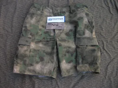 A-Tacs Fg F5261 BDU Battle Rip Zip Fly Short Bermuda - Propper