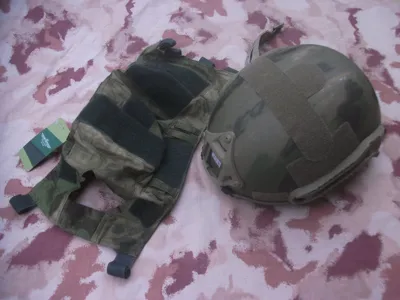 A-Tacs Fg FAST Pj-Bj Telino Copri Elmetto Gear - InvaderGear