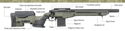 T10S Spring Bolt Action Sniper Rifle - Action Army