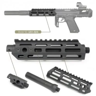 AAP01 "Assassin" Aluminum Handguard SMG Conversion Kit - Action Army