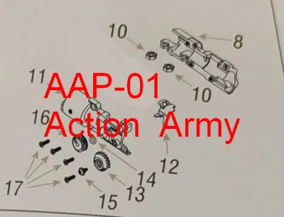 AAP01 "Assassin" Hop Up Parts Kit - Action Army
