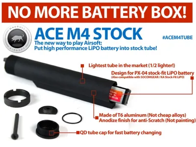 ACE Tubo Calcio M4 - Madbull