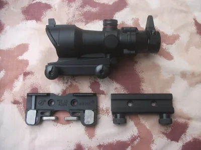 ACOG Type Dot 1x30 Tre Sistemi Di Aggancio By Dragon Fly - Dragonfly Airsoft