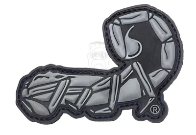 Scorpion Logo Rubber 3D Patch - Agilite