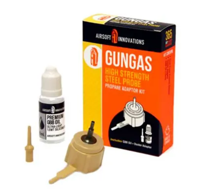 Gun Gas Strength Steel Propane Adaptor Kit - Airsoft Innovations