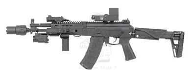 AK12K WE09K 5.45×39 Folding & Retractable Stock ETU - MOSFET WE09-1 - Well Pro
