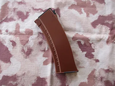 AK74 - AK47 Hi Cap Magazine Bakelite - Brick Type 500BBs - Bolt Airsoft