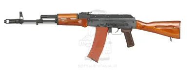 AK74 Open Full Wood & Metal - We