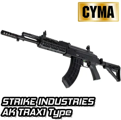 AK74 TRAX1 SI Type KeyMod Folding Stock - Cyma