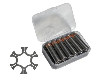 Revolver 6 Cartridges Set Kit 6 Cartucce con FAST Reload Moonclip - Ares