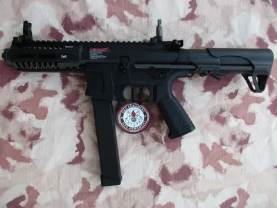 ARP9 Carbine 3 Burst CM16 Umg Type PDW Stock EGC-ARP-9MM-BNB-NCM - G&G Armament