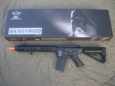 B4 - M4 Sopmod Recoil KeyMod Full Metal - Bolt Airsoft