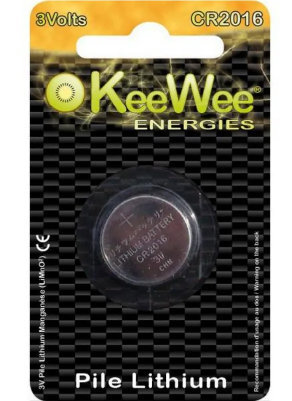 Kee Wee Batteria CR2016 3V