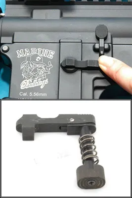 M4 - M16 Magazine Release Sgancio Caricatore Ambidestro - Big Dragon
