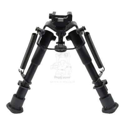 Bipod - Bipiede Harrys Type Folding Pieghevole Ed Estensibile - Battleaxe