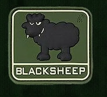 softair italia Sheep Patch · Negro