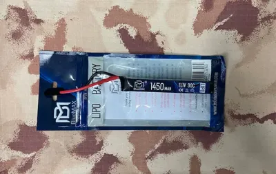 Li-Po Battery Batteria 11.1V 1450mAh 30C Mini Tamiya Stick By Max - BlueMax