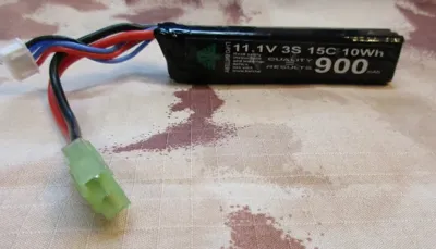 Li-Po Battery 900mAh 11,1V Batteria Li-Po 92 x 18 x 18mm - Bolt Airsoft