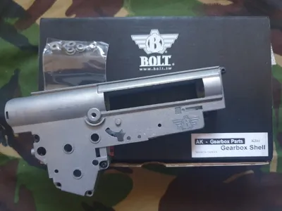 AK Gear Box Shells Gear Box AK Completo Di Boccole - Bolt Airsoft