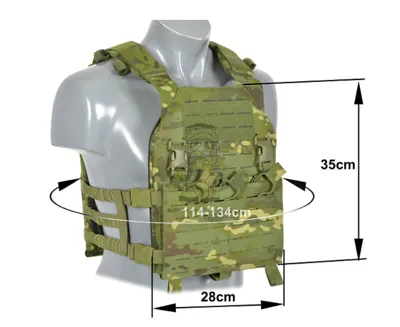 Buckle Up Assault Laser Cut Plate Carrier AR15 - M4 - AK Magazines Pouches MT Version - 8Fields