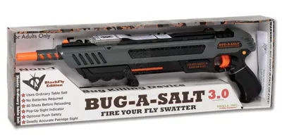 Bug - A - Salt 3.0 Advanced Combat Fiber Optic Salt Gun Actionblaster Fly Killer - Bug-A-Salt