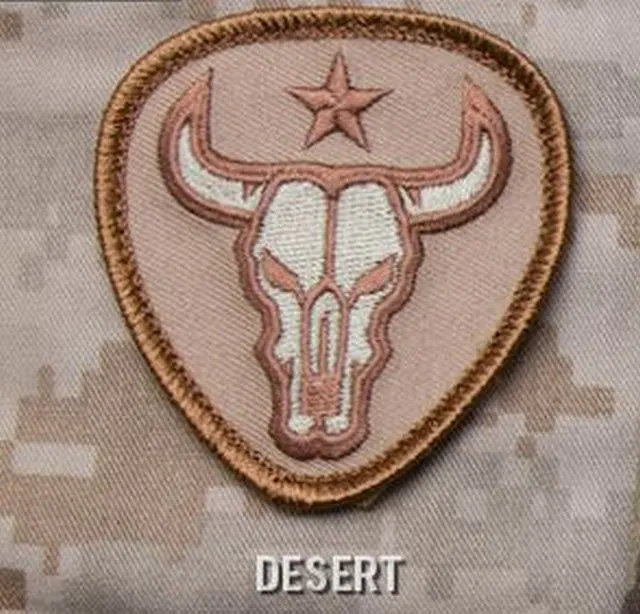 MSM Mil Spec Monkey Bull Skull MSM Patch · Tan / FDE
