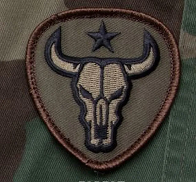 MSM Mil Spec Monkey Bull Skull MSM Patch · Verde / OD