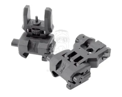 CAA Front & Rear 20mm. Flip Up & Removable Sights Set Kit Tacche Di Mira 20mm. Abbattibili Ed Amovibili By CAA - CAA Airsoft Division