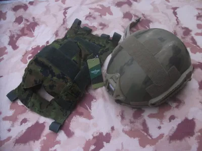 Cadpat FAST Pj-Bj Telino Copri Elmetto Gear - Invadergear
