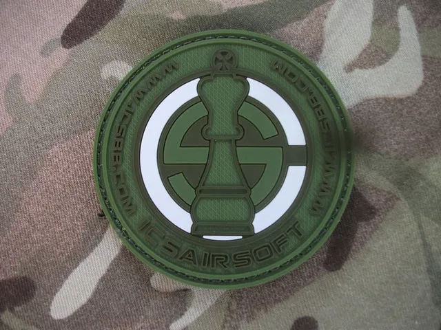 ICS (Taiwan) Chess King Patch MS-55 · Verde / OD